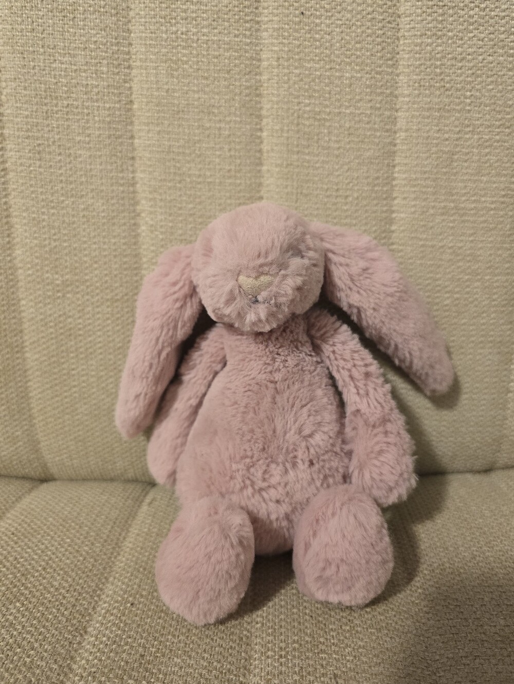 Jellycat London Tiny 6 in Bashful Bunny Light Pink Rare Retired Plush